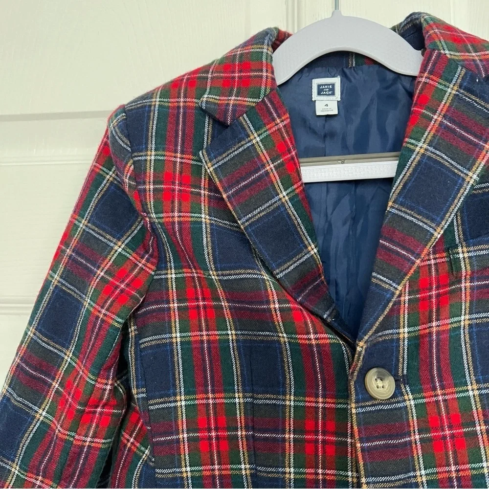 Janie and Jack charming plaid